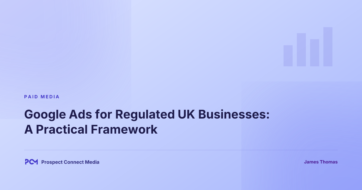 Google Ads for regulated businesses